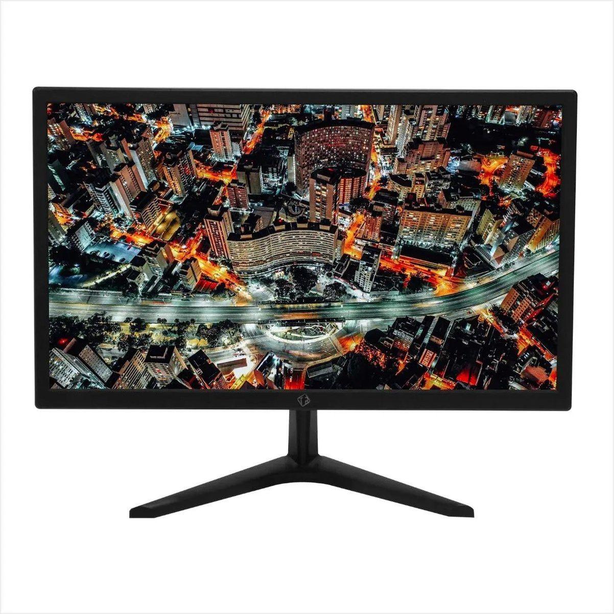 Monitor LED 20 Tronos Corp Trs-20wv - 1600x900, 75hz, 5ms - HDMI/vga - Preto