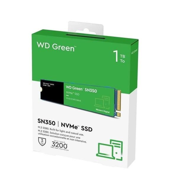 HD SSD WESTERN DIGITAL M2 NVME 1TB  L: 2400MB/S G: 1850MB/s SN350