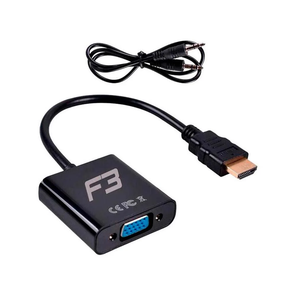 CONVERSOR DE HDMI P/ VGA