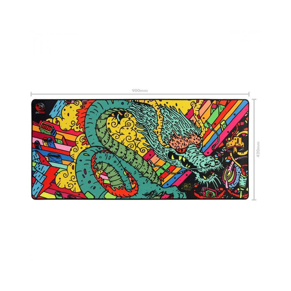 MOUSEPAD PCYES ESSENTIAL DRAGON EXTENDED ESTILO SPEED 900X420MM