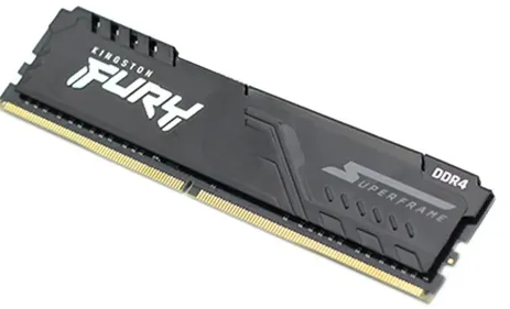 MEMORIA KINGSTON DDR4 8GB 3200MHZ C/DISSIPADOR PRETO(A)