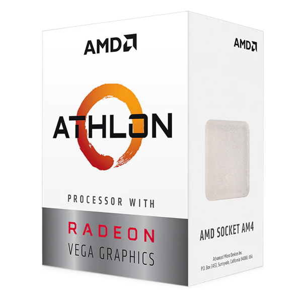 PROCESSADOR AMD ATHLON 3000G 2/4 3.5GHZ AM4
